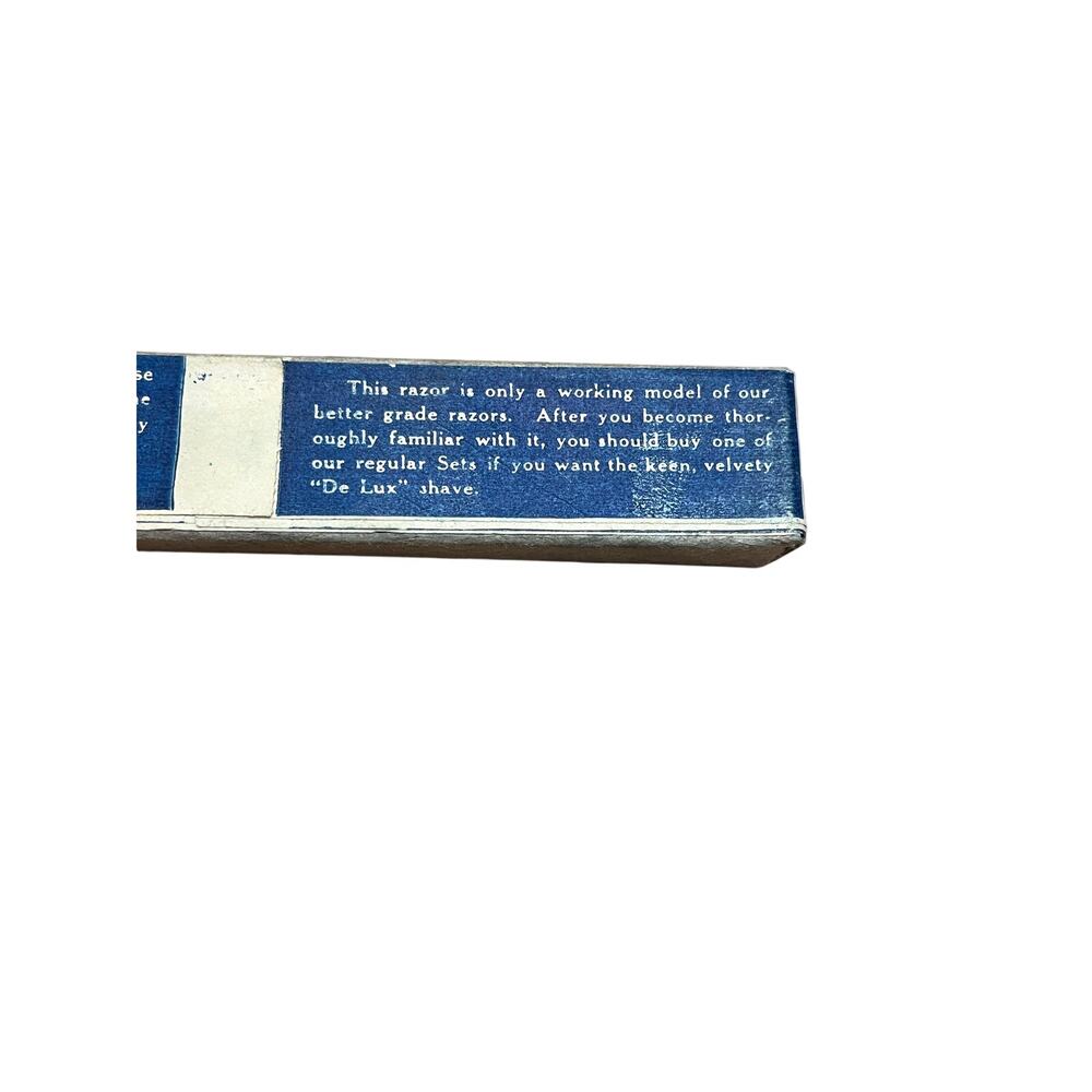 Antique "The 4 S Razor" Straight Razor New in Box Sealed 1914 - Picture 4 of 4